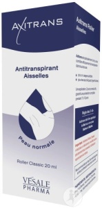 Axitrans Antitranspirant Axile Piele Normală Roller Classic 20ml