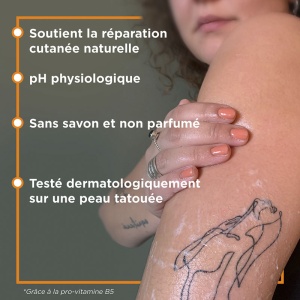 Bepanthen Tattoo Gel De Spălare Pentru Piele Tatuată Flacon 200ml - Img 4