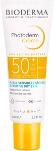 Bioderma Photoderm Creme SPF50+ Pentru Piele Sensibilă Și Uscată 40ml