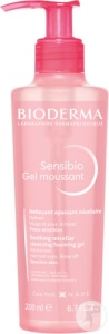 Bioderma Sensibio Gel Spumant Curățare Calmanta Față Pentru Piele Sensibilă 200ml - Img 2