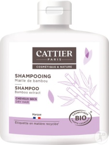 Cattier Șampon Cu Măduvă De Bambus Pentru Păr Uscat 250ml