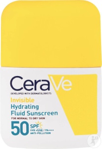 Cerave Invisible Sun Fluid Solar Hidratant Invizibil SPF50 50ml