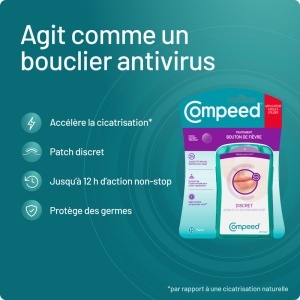 Compeed Plasturi Invizibili Pentru Herpes Cu Aplicator 15 Bucăți - Img 2