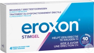 Eroxon Stimgel Tratament Pentru Disfuncție Erectilă 4 Tuburi