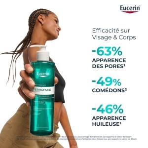 Eucerin DermoPure Clinical Gel De Curățare Purifiant 400 ml - Img 4