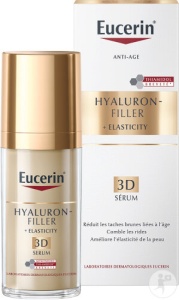 Eucerin Hyaluron-Filler + Elasticity 3D Ser Anti-Îmbătrânire Pentru Toate Tipurile De Ten 30ml - Img 2