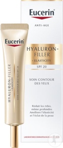 Eucerin Hyaluron-Filler + Elasticity Cremă Contur Ochi SPF20 Toate Tipurile De Ten Tub 15ml