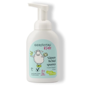 Gerovital Kids Săpun Lichid Spumă Fresh Energy 300ml
