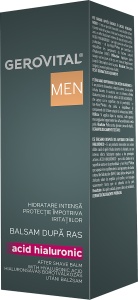 Gerovital Men Balsam După Ras Cu Acid Hialuronic 100ml