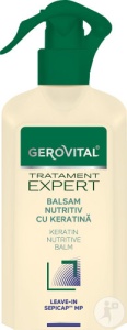 Gerovital Tratament Expert Balsam Nutritiv Cu Keratină 150ml