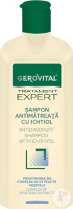 Gerovital Tratament Expert Șampon Antimătreață Cu Ichtiol 250ml