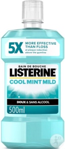Listerine Cool Mint Apă Gură Aromă Mentă Gust Delicat Flacon 500ml