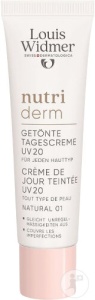 Louis Widmer Nutriderm Cremă De Zi Nuanțată SPF20 Natural 01 Tub 30ml