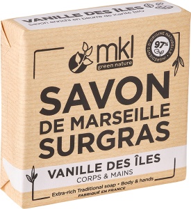 MKL Green Nature Săpun Solid De Marseille Rehidratant Cu Vanille 100g