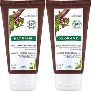 Pachet Klorane Balsam Cu Extract De Chinină Și Edelweiss Bio 2x50ml