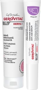 Pachet Mix&Match Gerovital H3 Derma+ Ser Anti-Age + Cremă Hidratantă Calmantă