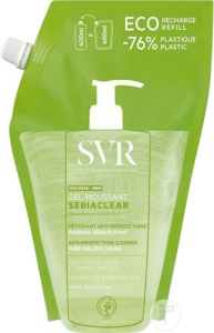 SVR Sebiaclear Gel Spumant De Curățare Anti-Imperfecțiuni Rezervă Eco 400ml