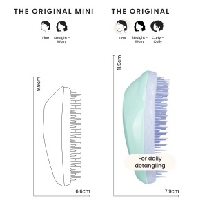 Tangle Teezer The Original Mini Perie Păr Marine Teal Rosebud 1 Bucată - Img 7