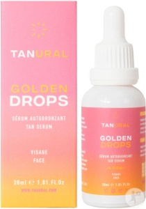 Tanural Golden Drops Ser Autobronzant Față 30ml