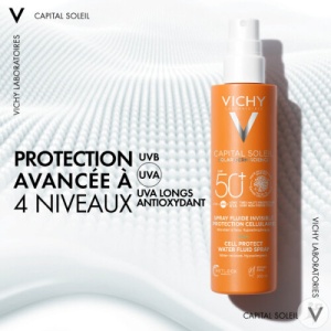 Vichy Capital Soleil Spray Invizibil Pentru Protecție Solară SPF50+ Corp/Față 200ml - Img 2