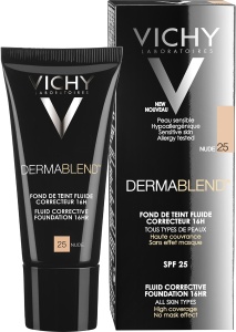 Vichy Dermablend Fond De Ten Corector Fluid 16h 25 Nude Tub 30ml - Img 2