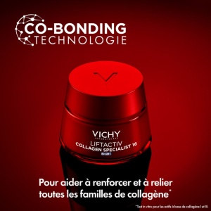 Vichy Liftactiv Collagen Specialist 16 Cremă De Noapte 50ml - Img 4