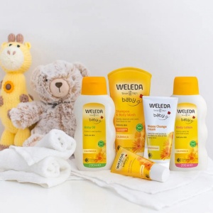 Weleda Bébé Cremă Pentru Zona Scutecului Gălbenelele 75ml - Img 4