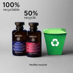 Apivita Șampon Tonifiant Pentru Femei Flacon 250ml - Img 3
