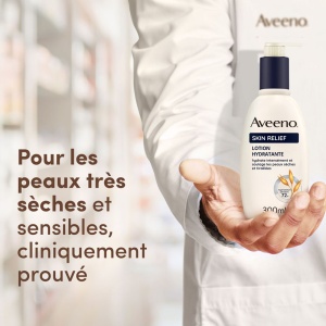 Aveeno Skin Relief Loțiune De Corp Hidratantă Flacon Cu Pompă 300ml - Img 6