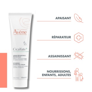 Avène Cicalfate+ Cremă Protectoare Restabilitoare Pentru Cicatrici Și Piele Iritată Tub 100ml - Img 4