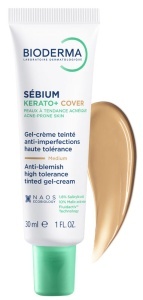 Bioderma Sébium Kerato+ Cover Gel-Cremă Nuanțatoare Anti-imperfecțiuni Tub 30 ml - Img 2
