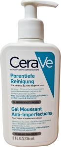 Cerave Blemish Control Gel Spumant Anti-Imperfecțiuni Flacon Cu Pompiță 236ml