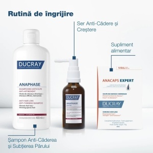 Ducray Anaphase Șampon Complement Împotriva Căderii Părului 400ml - Img 11