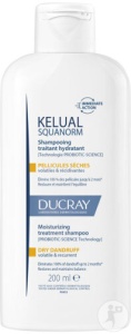 Ducray Kelual Squanorm Șampon Hidratant Anti-Mătreață Pentru Scalp Uscat 200ml