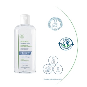 Ducray Sensinol Șampon Calmant Pentru Scalp Sensibil Cu Mâncărime 400ml - Img 3