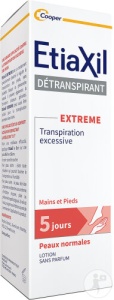 Etiaxil Loțiune Tratament Transpirație Excesivă Mâini Și Picioare Pentru Piele Normală 100ml