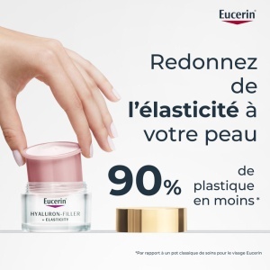 Eucerin Hyaluron-Filler + Elasticity Crema De Zi Roz SPF30 Rezervă 50ml - Img 11