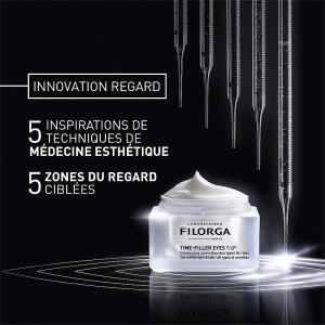 Filorga Time-Filler Eyes 5XP Cremă Pentru Ochi Toate Tipurile De Riduri 15ml - Img 2