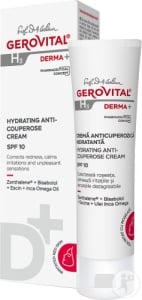 Gerovital H3 Derma+ Cremă Anticuperozică Hidratantă SFP10 50ml