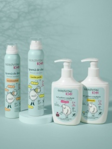 Gerovital Kids Gel Spălare Corp Și Păr Hydra-Care 300ml - Img 4