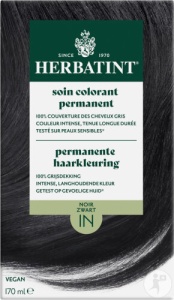 Herbatint Vopsea De Păr Permanentă 1N Negru 1 Kit