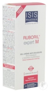 Isispharma Ruboril Expert M Gel-cremă Antiroșeață Tub 40ml