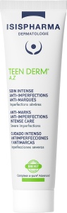 Isispharma Teen Derm AZ Cremă Anti-Imper fecțiuni Cu 15% Acid Azelaic Pentru Ten Mixt Și Gras 30ml
