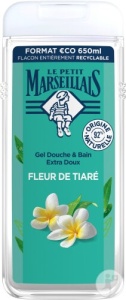 Le Petit Marseillais Gel De Duș Extra Delicat Flori De Tiaré 650ml