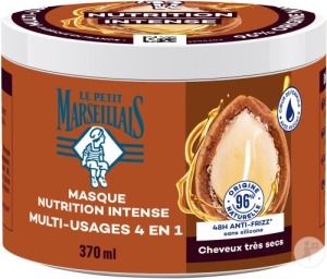 Le Petit Marseillais Mască 4 În 1 Nutriție Ulei De Argan Bio 370ml