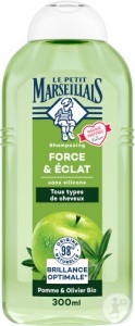 Le Petit Marseillais Șampon Putere Strălucire Măr Măslin Bio Flacon 300ml