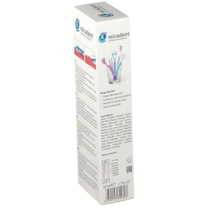 Miradent Tong-Clin Set Gel Respirație Fresh Tub 50g + Racletă Pentru Limbă 1 Bucată - Img 3