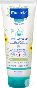 Mustela Bébé-Enfant Stelatopia Gel Duș Pentru Piele Atopica Tub 200ml