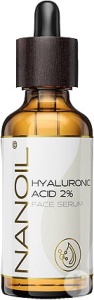 Nanoil Acid Hialuronic 2% Serum Hidratant Pentru Fata Flacon Dozator 50ml