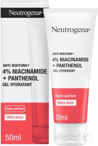 Neutrogena Anti-Blemish+ Gel Hidratant Ultra-Delicat Fără Parfum Tub 50ml